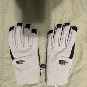 The North Face Gray Gloves